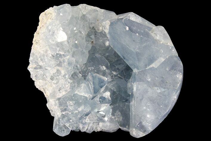 Sky Blue Celestine (Celestite) Crystal Cluster - Madagascar #88322